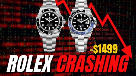 rolex market crash|rolex price prediction.